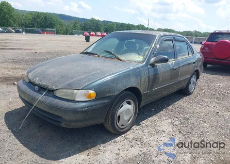 1999 Chevrolet Prizm из США, поврежденный, VIN 1Y1SK5281XZ408334